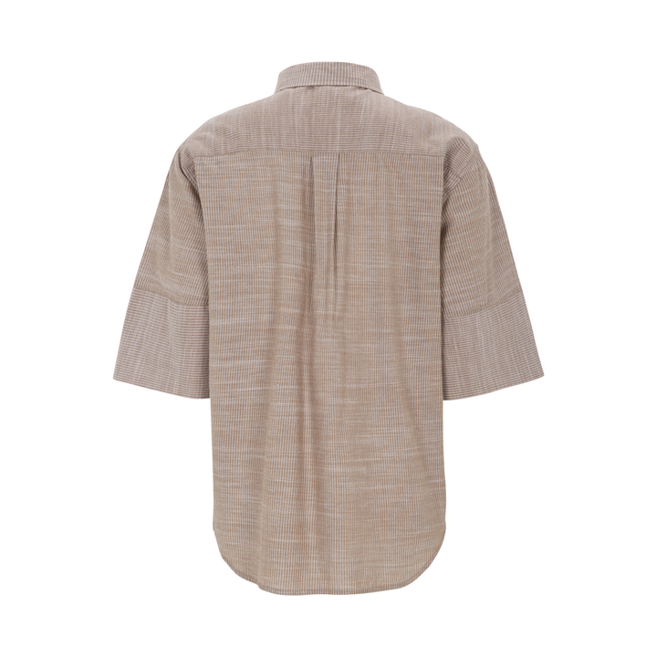 SOFT REBELS - SKJORTE - EBBI SR326-701 - BISON