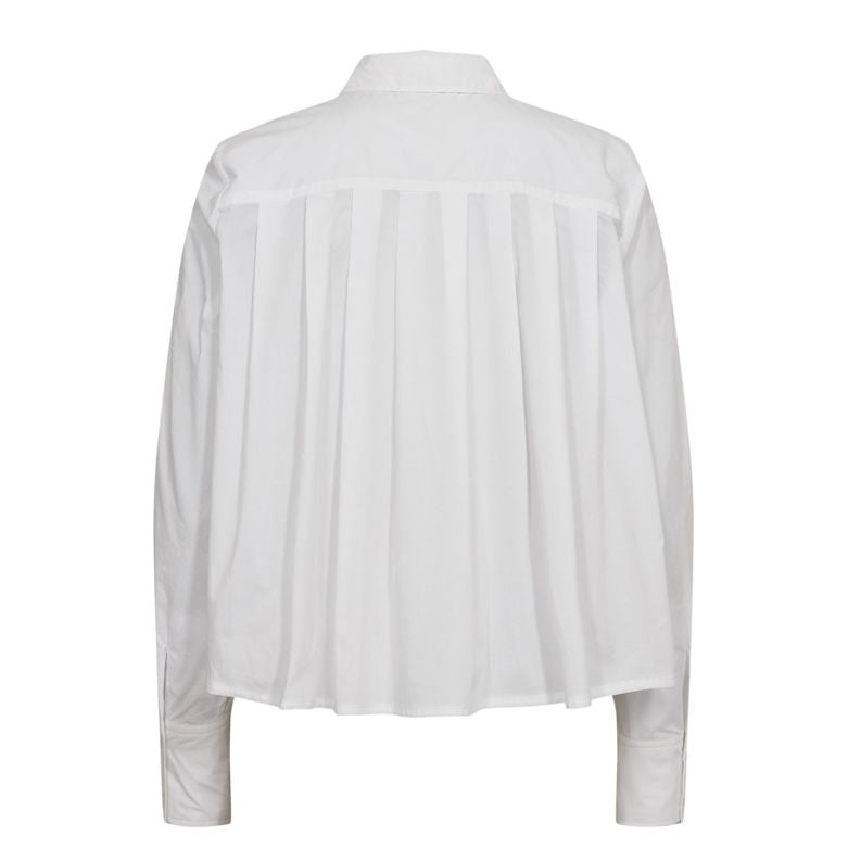 NÜMPH - SKJORTE - ASHO - 707216 - 9000 - BRIGHT WHITE