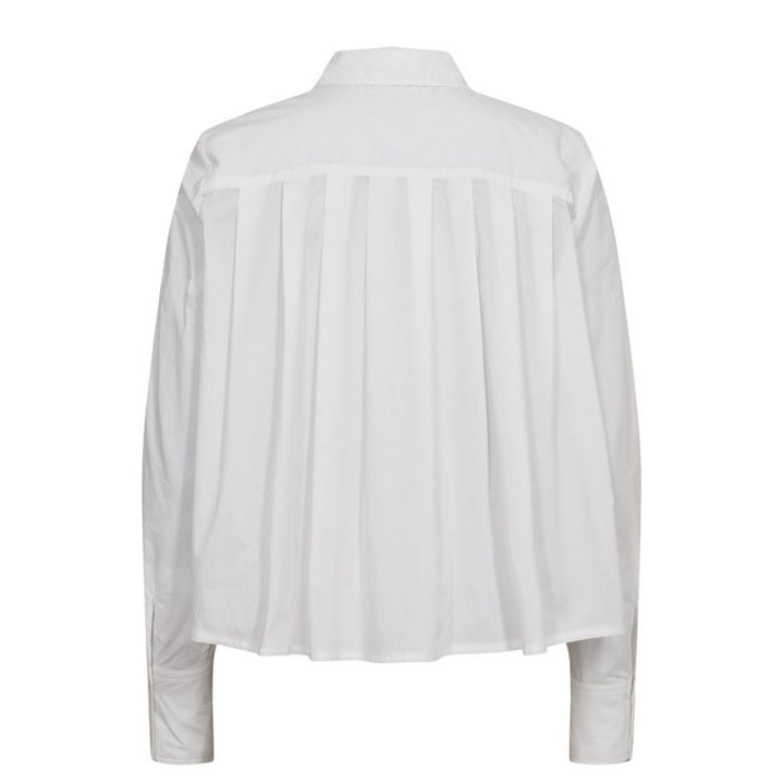 NÜMPH - SKJORTE - ASHO - 707216 - 9000 - BRIGHT WHITE