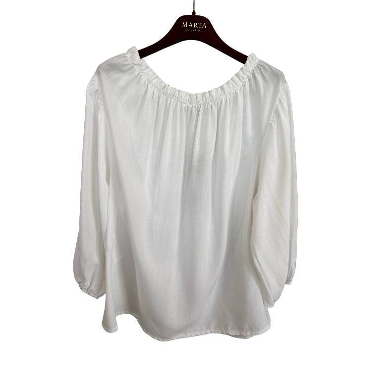 MARTA DU CHATEAU - BLUSE - JUNIPER - 8558 - OFFWHITE
