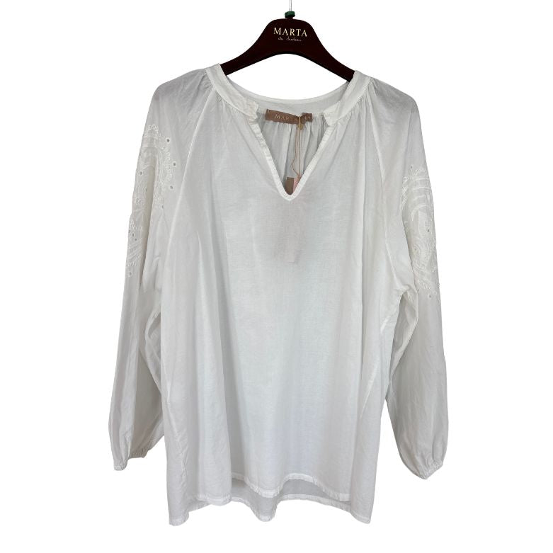 MARTA DU CHATEAU - BLUSE - SEVINA - 202742 - OFFWHITE