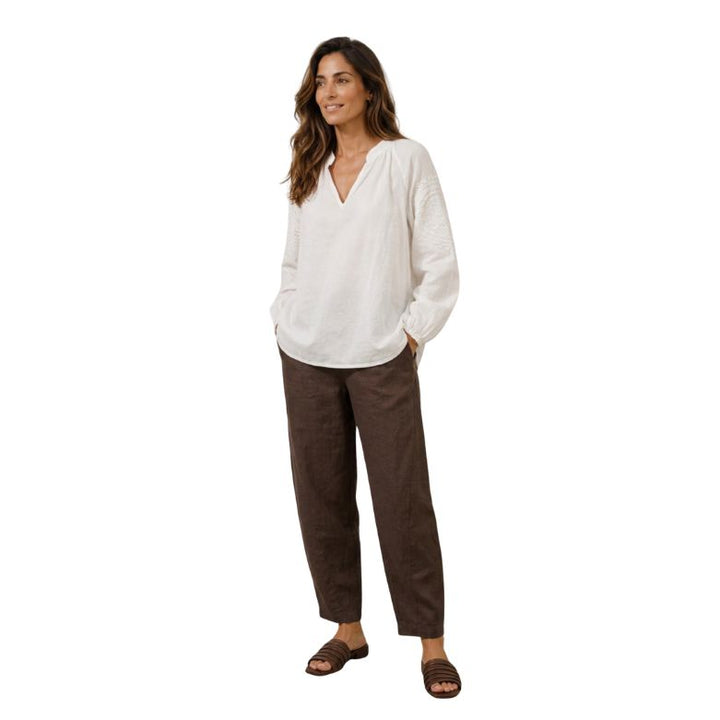 MARTA DU CHATEAU - BLUSE - SEVINA - 202742 - OFFWHITE