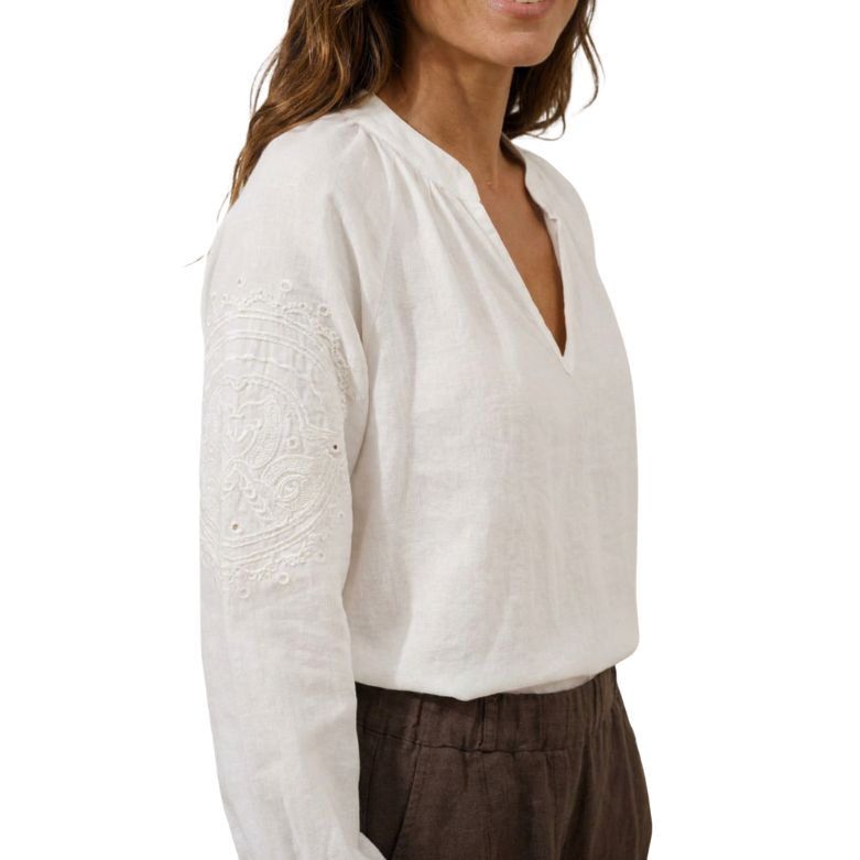MARTA DU CHATEAU - BLUSE - SEVINA - 202742 - OFFWHITE