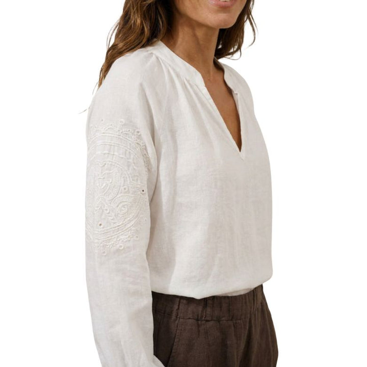 MARTA DU CHATEAU - BLUSE - SEVINA - 202742 - OFFWHITE
