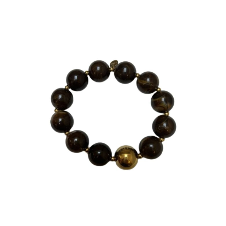 THREE M - ARMBÅND - AM2626 - BROWN