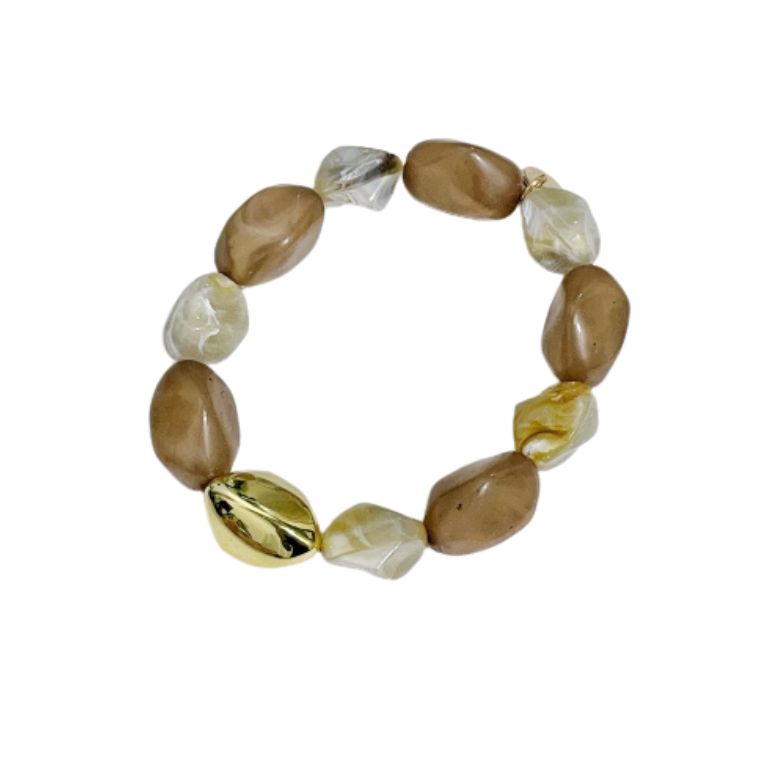 THREE M - ARMBÅND - AM2633 - TAUPE