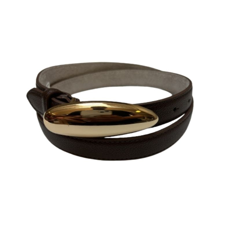 THREE M - BÆLTE - BE2623 - BROWN