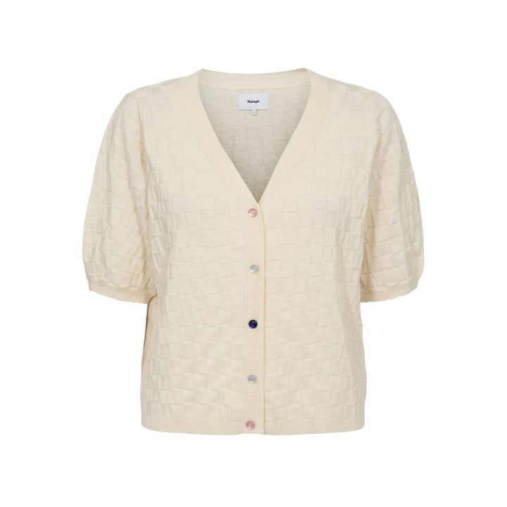 NÜMPH - CARDIGAN - TIKA - 707137 - 9509 - WHITECAP GRAY