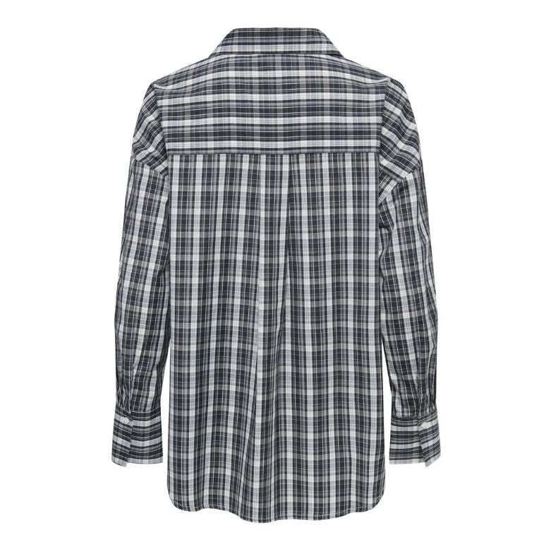 ONLY - SKJORTE - ALVA 15367554 - BLACK/WHITE CHECKS