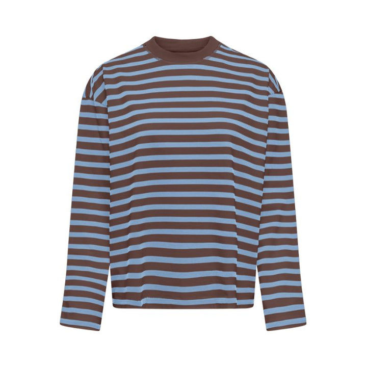 ONLY - BLUSE - FREJA 15381897 - SHOPPING BAG/CHAMBRAY BLUE STRIPES