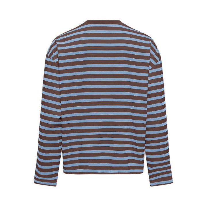 ONLY - BLUSE - FREJA 15381897 - SHOPPING BAG/CHAMBRAY BLUE STRIPES