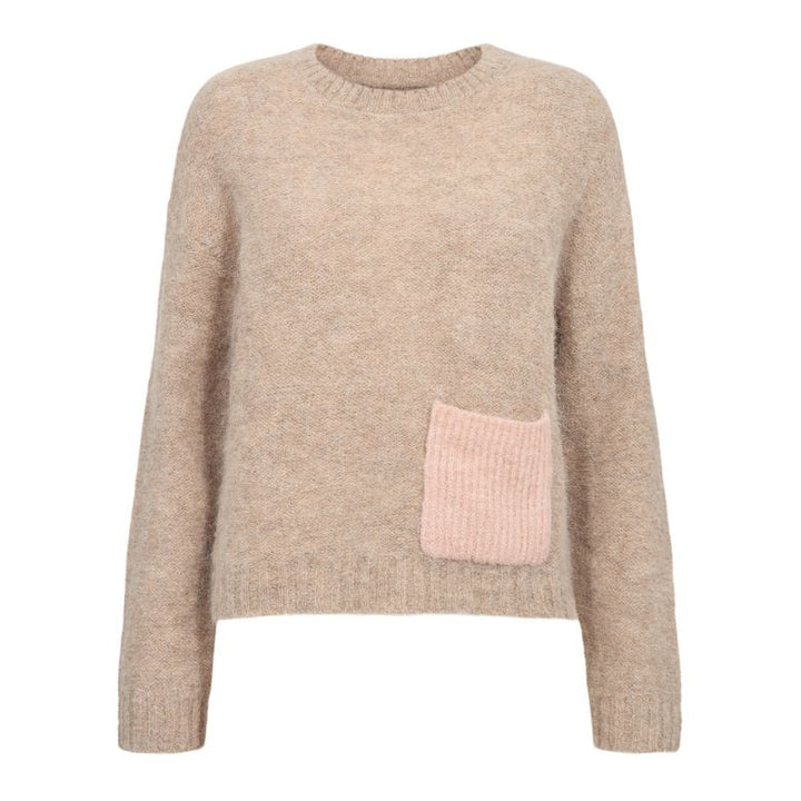 NÜMPH - STRIK - SALIA 707545 - SESAME MELANGE