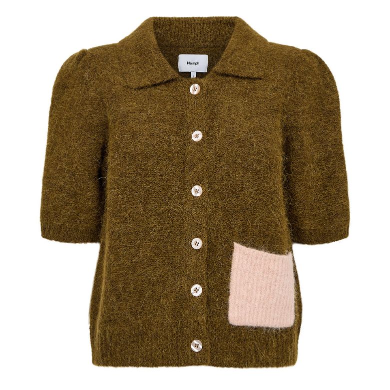 NÜMPH - CARDIGAN - SALIA 707546 - FIR GREEN