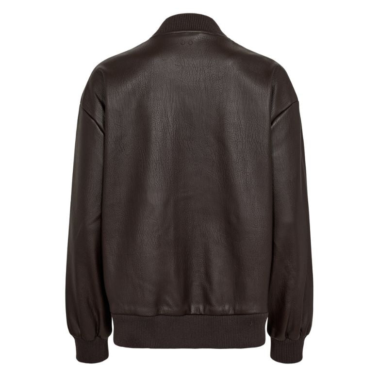 NÜMPH - BOMBER JAKKE - VALERY 707560 - CHOCOLATE PLUM