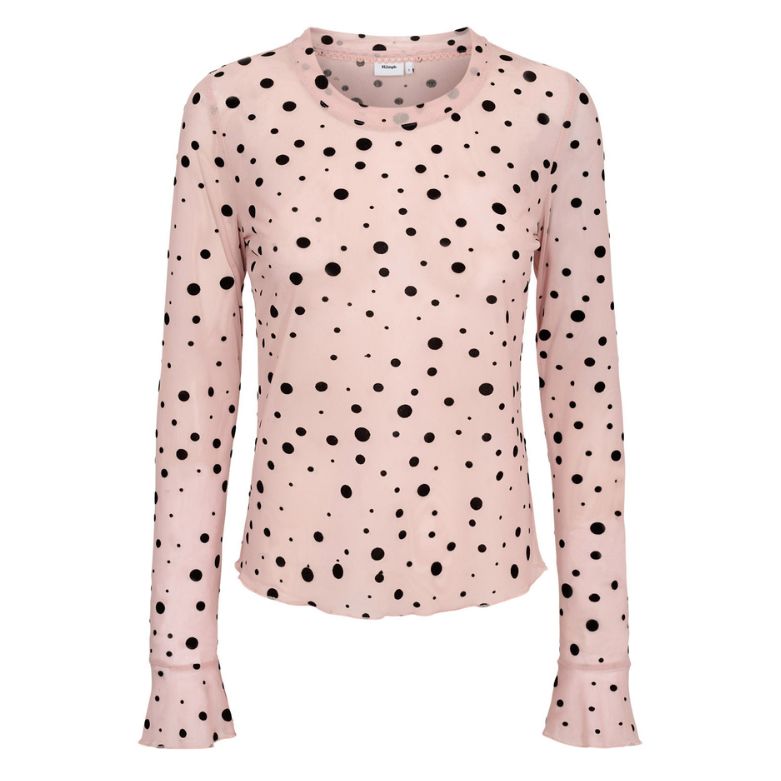 NÜMPH - MESH BLUSE - EVITA 707567 - PEACHSKIN