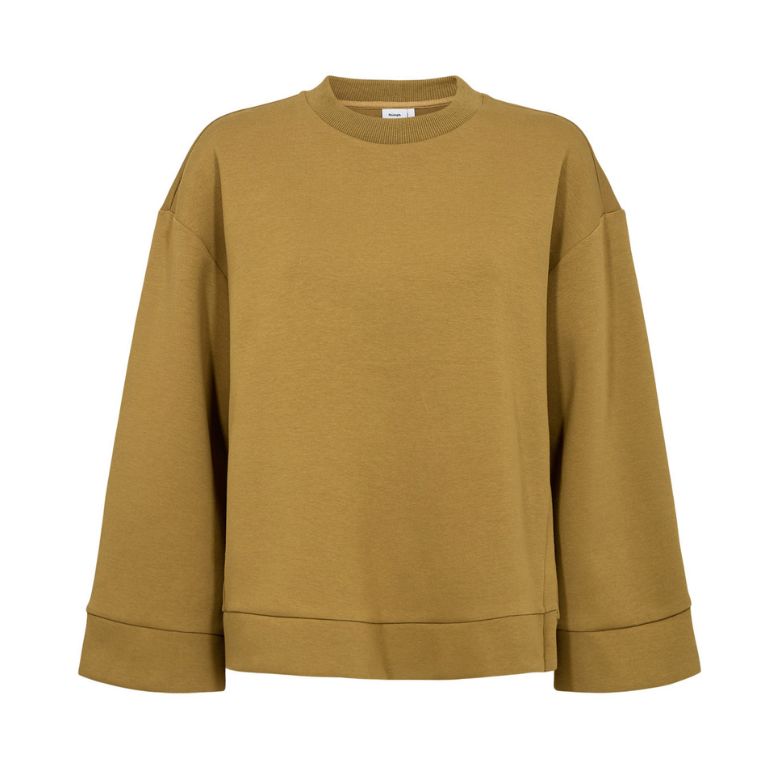 NÜMPH - SWEATSHIRT - SHANI OVERSIZE 707584 - FIR GREEN