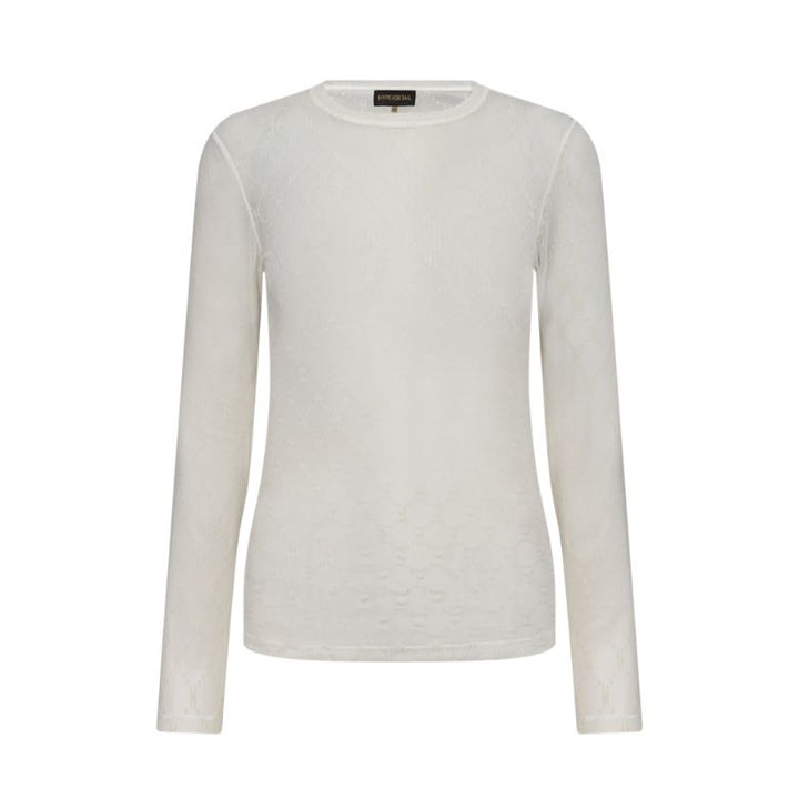 HYPE THE DETAIL - MESH BLUSE - 3-300-1400-1 - HVID
