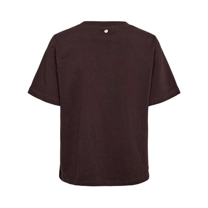 NÜMPH - T-SHIRT - MANTA 707574 - CHOCOLATE PLUM