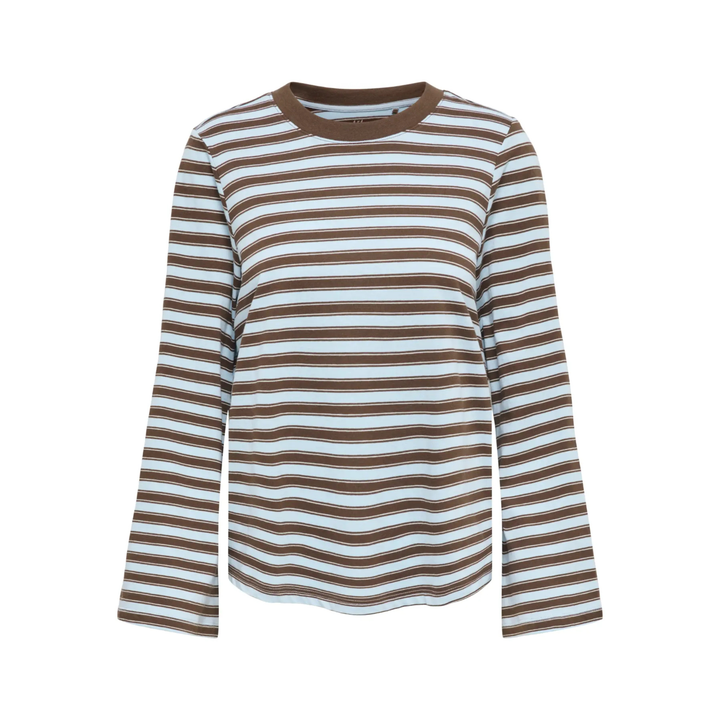 ONLY - BLUSE - LUNA HAPPY 15388390 - SKYWAY STRIPES/VANILLA ICE/DEMITASSE