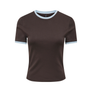 CHOCOLATE TORTE/CASHMERE CONTRAST