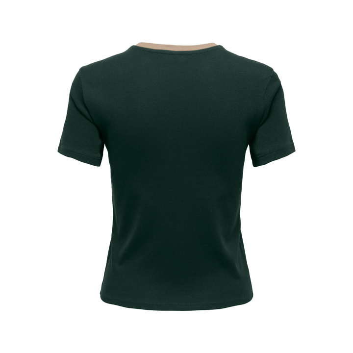 ONLY - T-SHIRT - BINA 15390610 - SCARAB/BISCOTFI CONTRAST