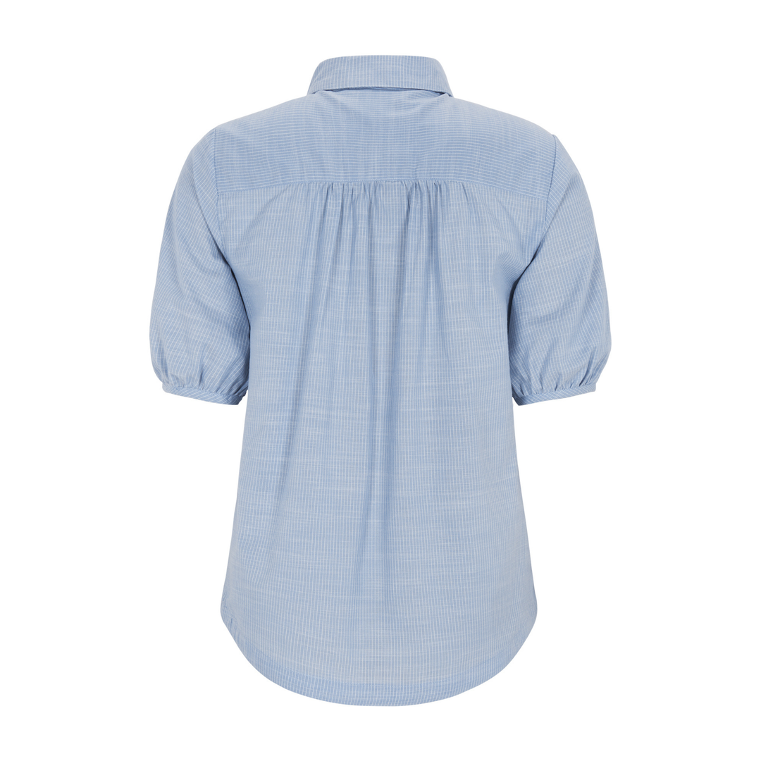 SOFT REBELS - SKJORTE - EBBI SR325-707 - FOREVER BLUE