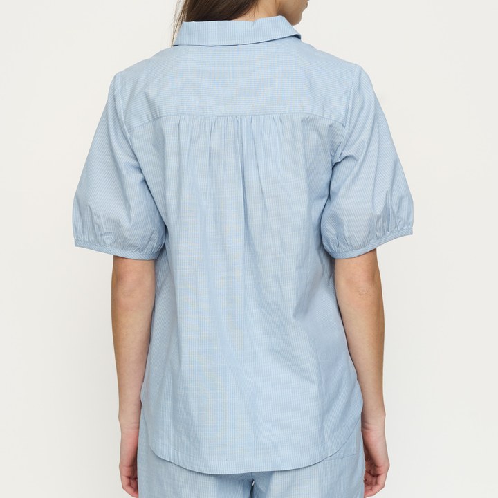 SOFT REBELS - SKJORTE - EBBI SR325-707 - FOREVER BLUE