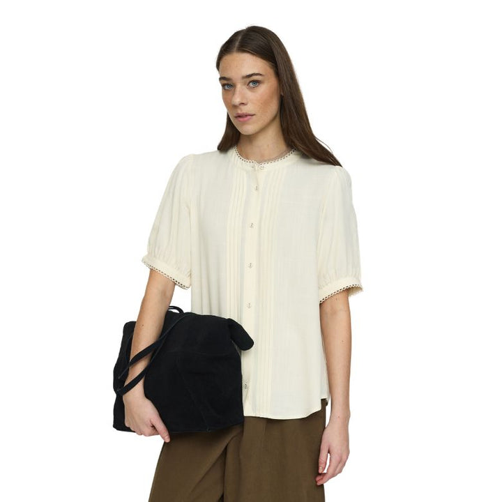 SOFT REBELS - SKJORTE - LIMA SR426-712 - ARCTIC WOLF
