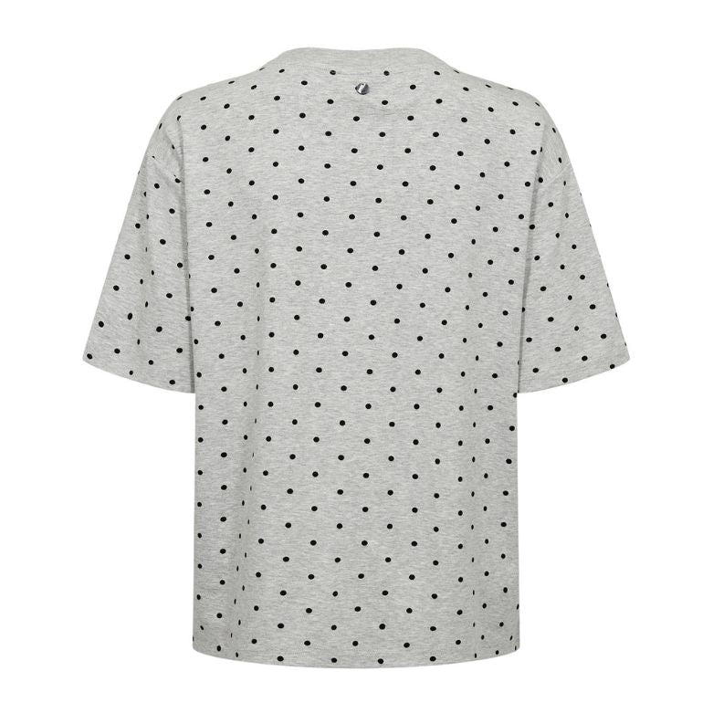 NÜMPH - T-SHIRT - ROSSA - 707485 - 0510 - LIGHT GREY MELANGE