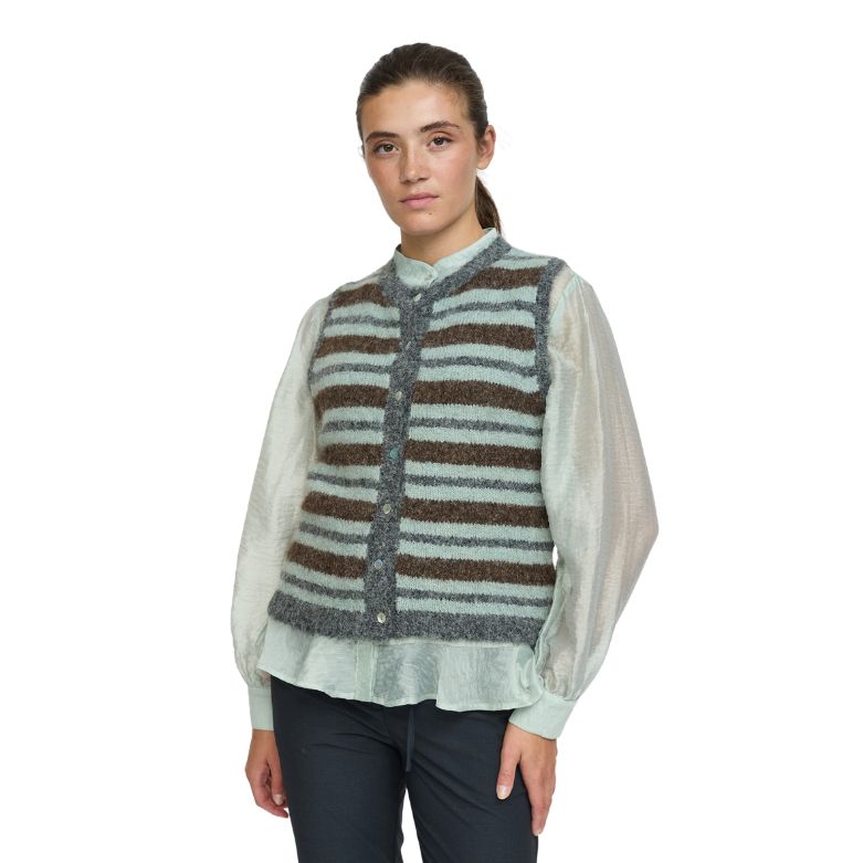SOFT REBELS - STRIK VEST - CAMILLA 525-209 -386 PURITAN