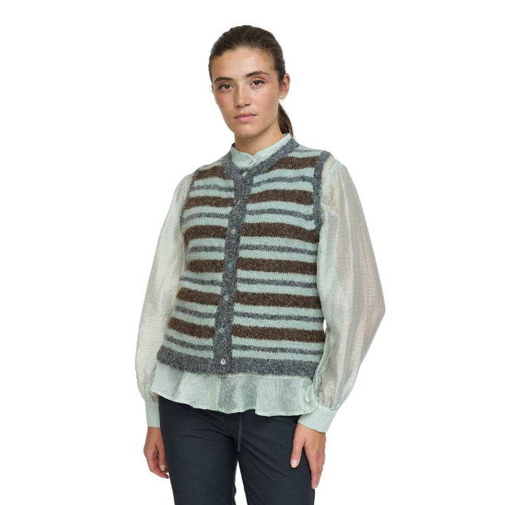SOFT REBELS - STRIK VEST - CAMILLA 525-209 -386 PURITAN