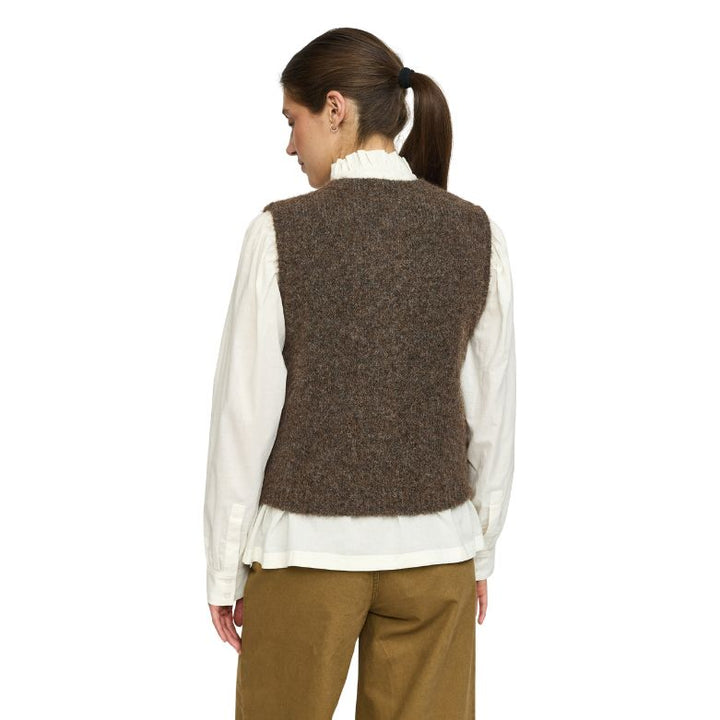 SOFT REBELS - STRIK VEST - CAMILLA 525-207 - DEMITASSE MELENACE