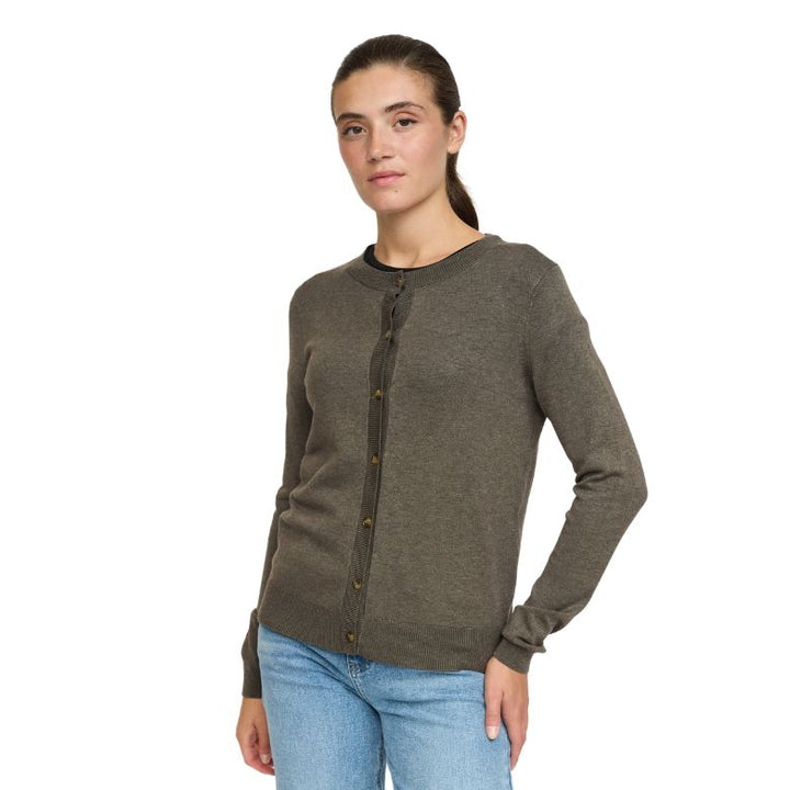 SOFT REBELS - CARDIGAN - MARLA SR120-213 -365 - 368 CANTEEN MELANGE