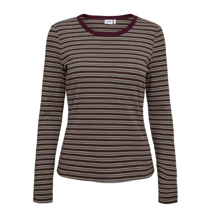 NÜMPH - BLUSE - HENNESY - 707185 -  deep taupe