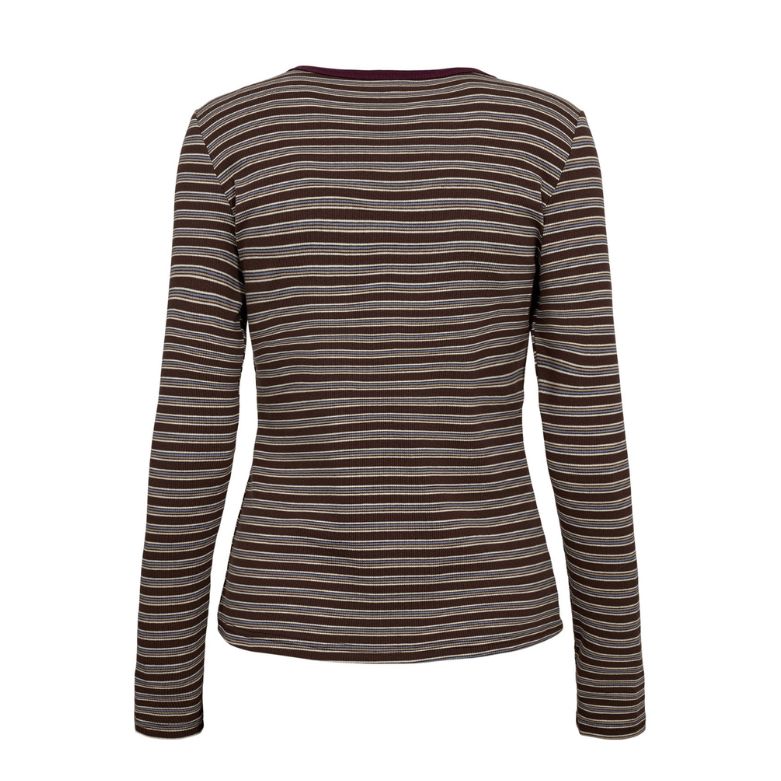 NÜMPH - BLUSE - HENNESY - 707185 -  deep taupe