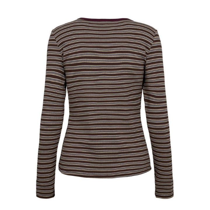 NÜMPH - BLUSE - HENNESY - 707185 -  deep taupe