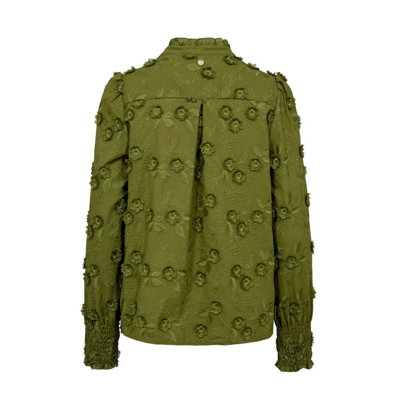 NUMPH - SKJORTE -  LENEA - 707312 -  calla green