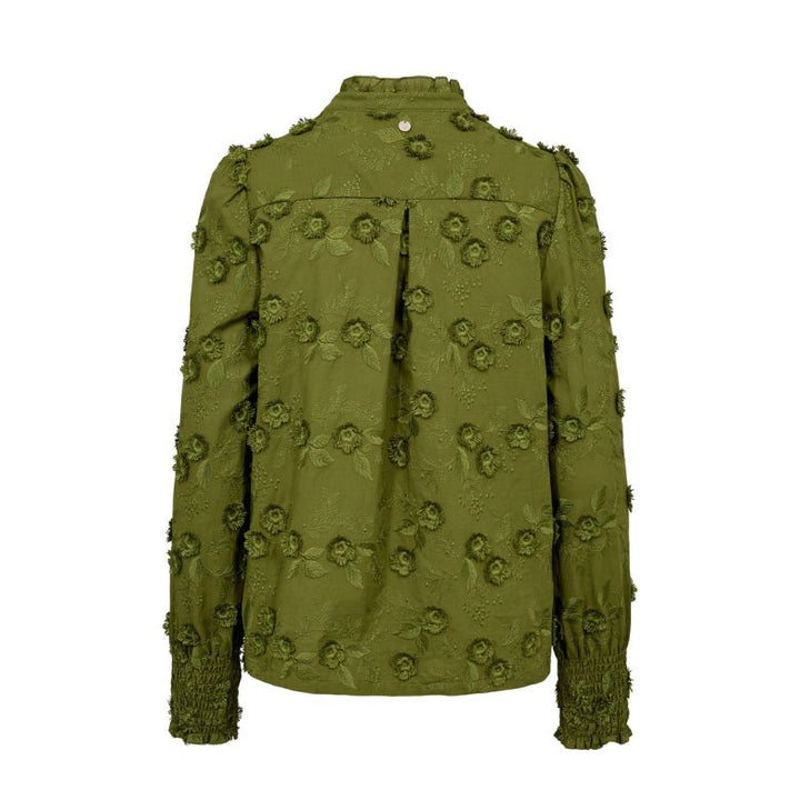 NUMPH - SKJORTE -  LENEA - 707312 -  calla green
