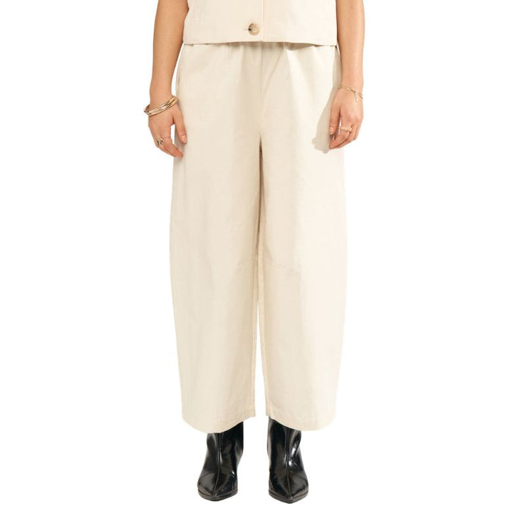 NÜMPH - BUKS - SUNNA CROPPED 706829 - WHITECAP GRAY