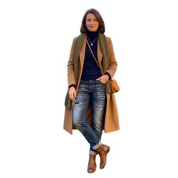PARIS FASHION - BUKS - S WOMAN - SW1740YB - DARK BLUE SPLATTERD PAINT