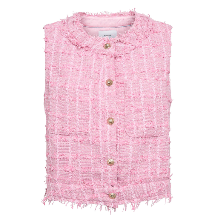 NÜMPH - VEST - KAMILLA 706840 - PRISM PINK