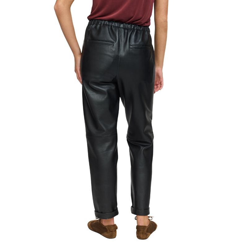 SOFT REBELS - BUKS - NYLAH LEATHER - 526-501 - 011 BLACK