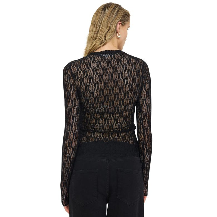 SOFT REBELS - BLUSE - OLENA - SR626-300 - 001 BLACK