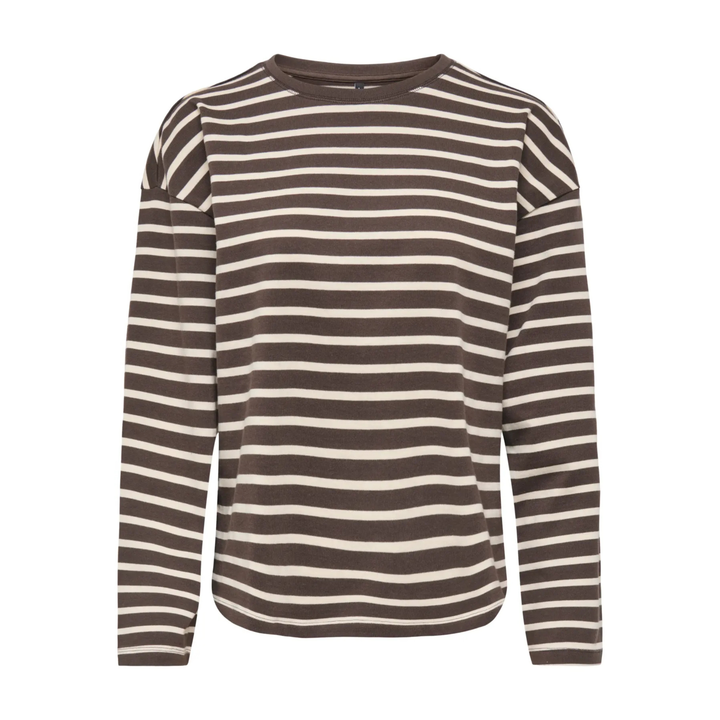 ONLY - BLUSE - NEW SOPH 15337134 - BLACK COFFEE/BIRCH