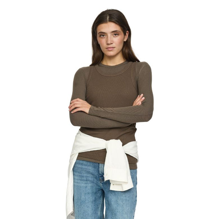 SOFT REBELS - BLUSE - FENJA - AW22-300 - 368 - CANTEEN