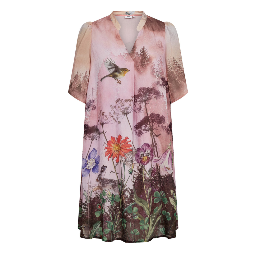 NÜMPH - KJOLE - FOREST 706974 - PINK LADY