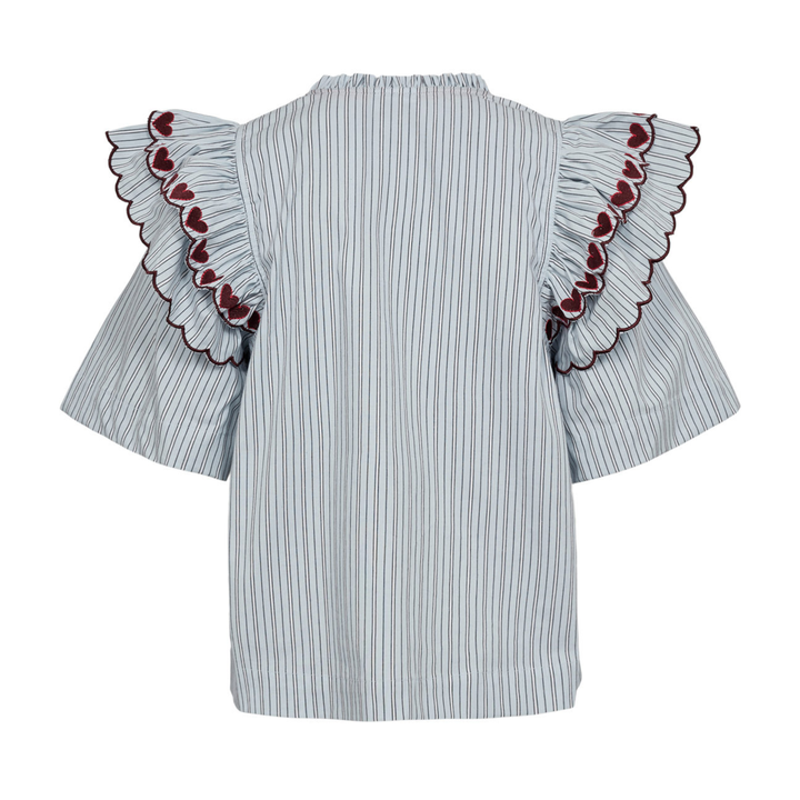 NÜMPH - BLUSE - DITTY 707007 - FLOATY BLUE
