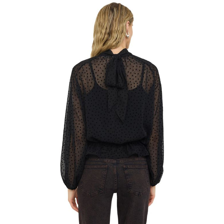 SOFT REBELS - BLUSE - SABELLA - SR626-711 - 001 BLACK
