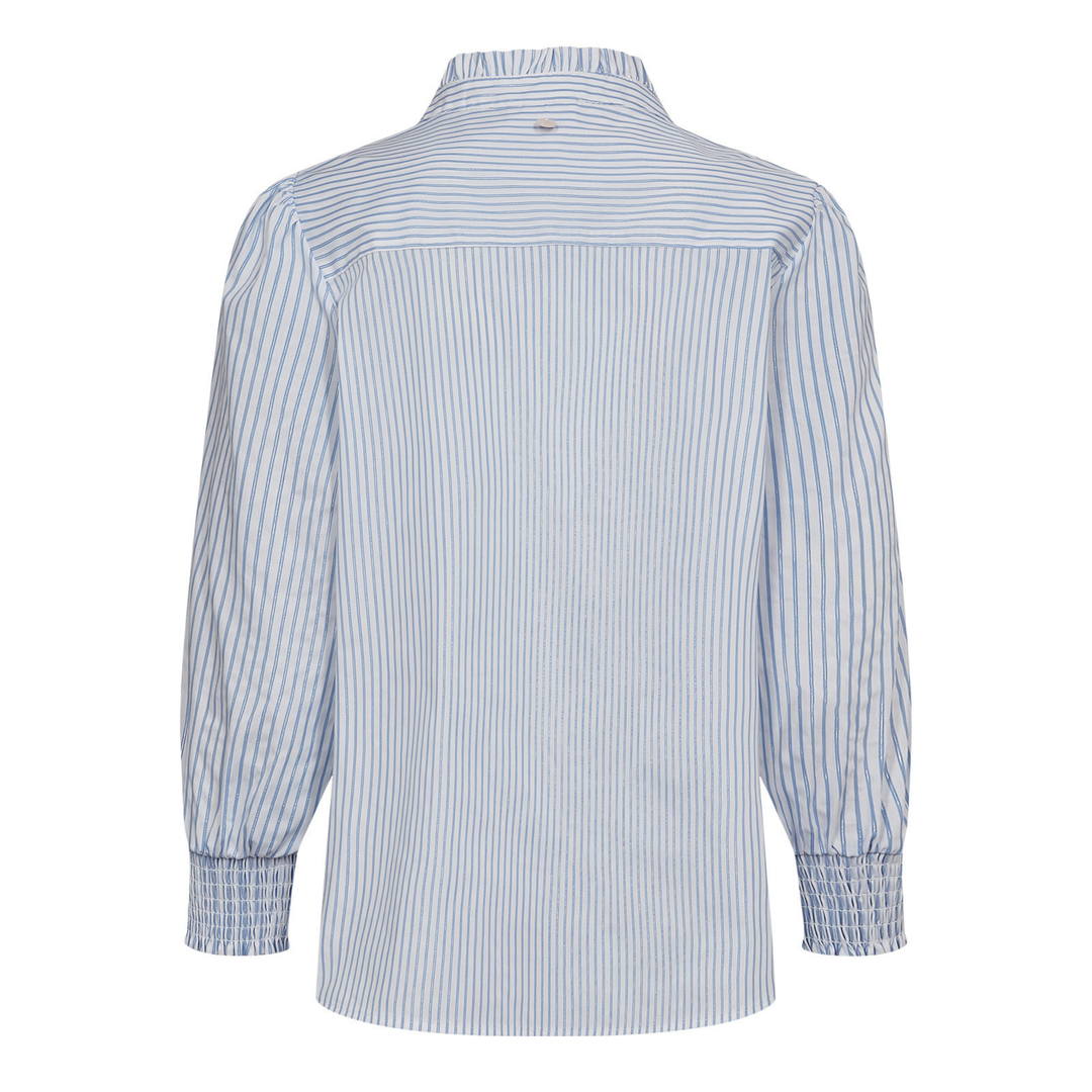 NÜMPH - BLUSE - LILI 707070 - FLOATY BLUE