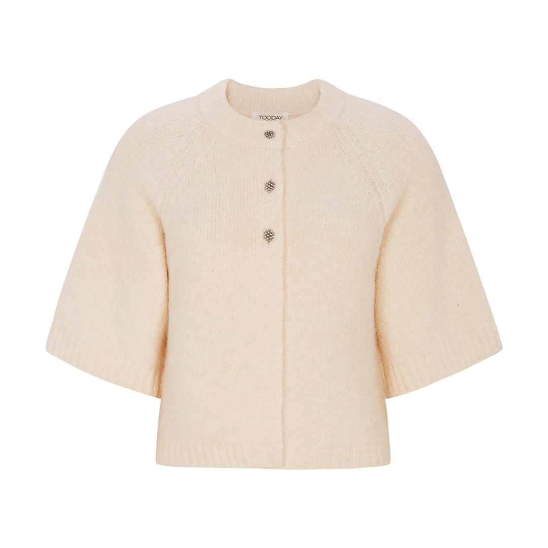 TOODAY - CARDIGAN - AURI TD126-130 - CEMENT